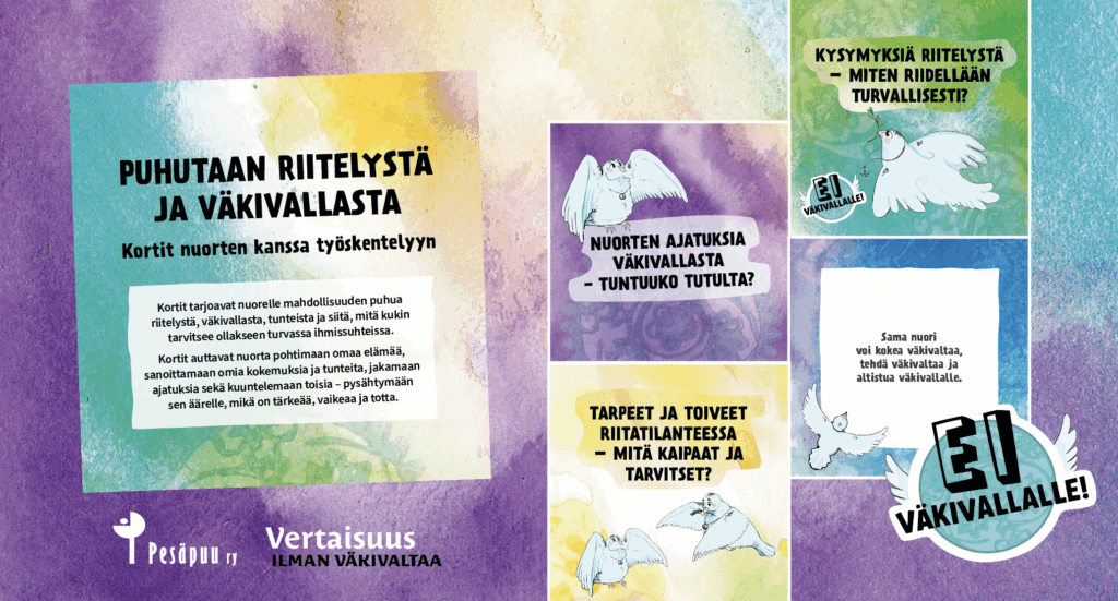 Puhutaan Riitelyst Ja V kivallasta Kortit Nuorten Kanssa Puhutaan Riitelyst Ja V kivallasta Kortit Nuorten Kanssa